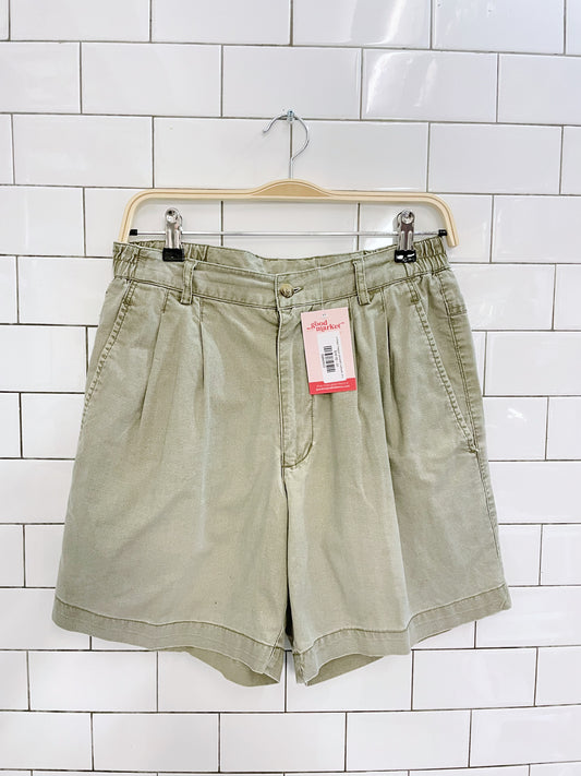 vintage haggar pleated outback short