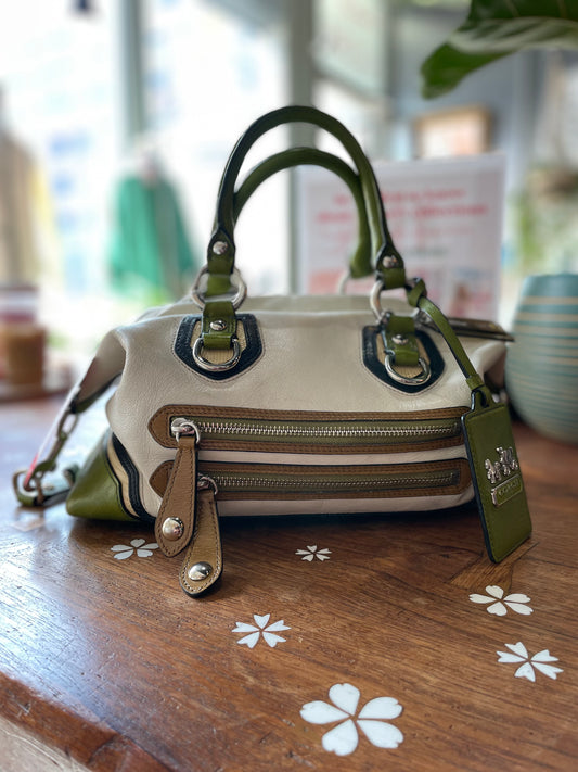 coach 2008 madison sabrina satchel