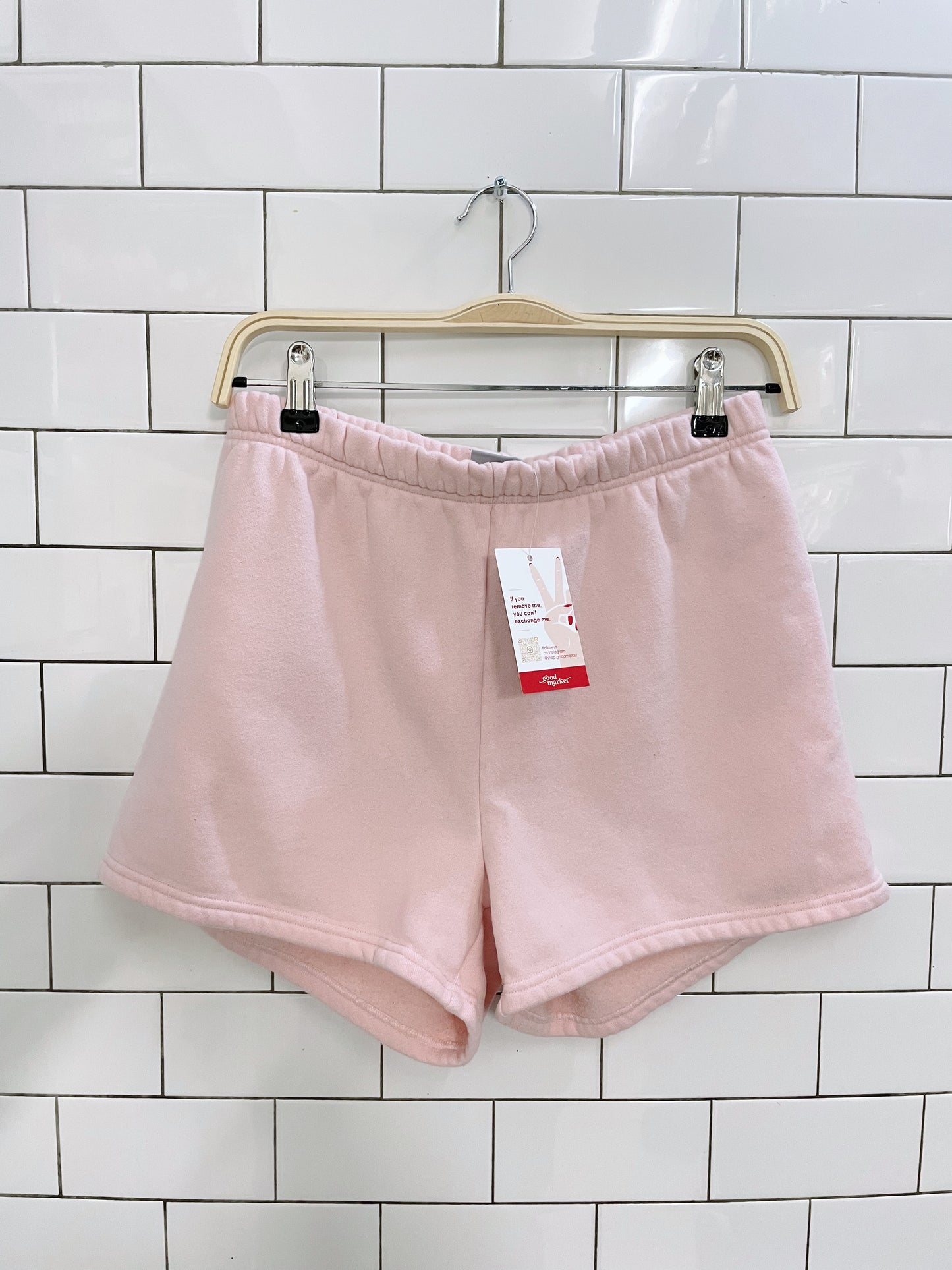 tna cozy af high rise fleece shorts