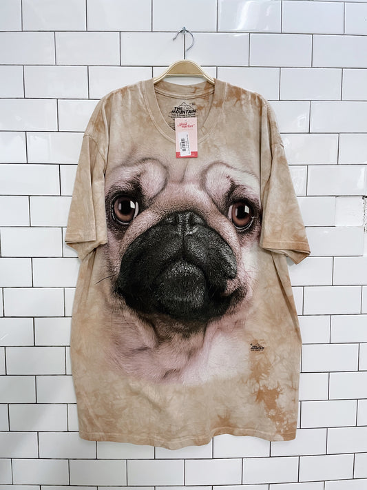the mountain pug face tee