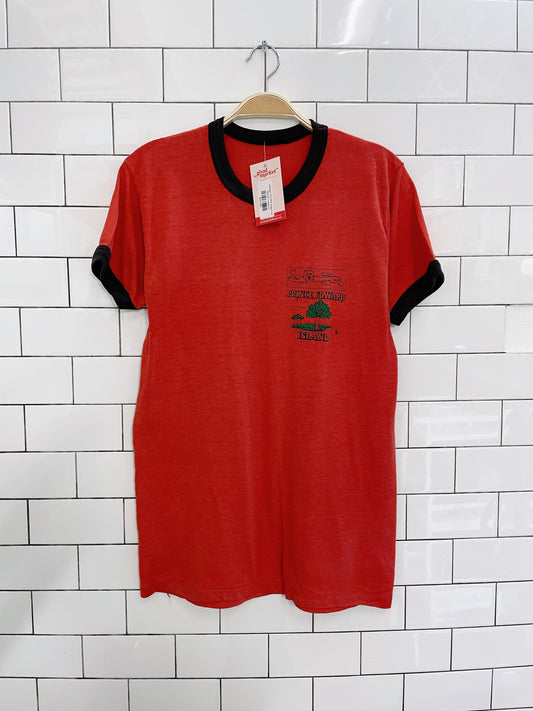 vintage 70s PEI ringer tee