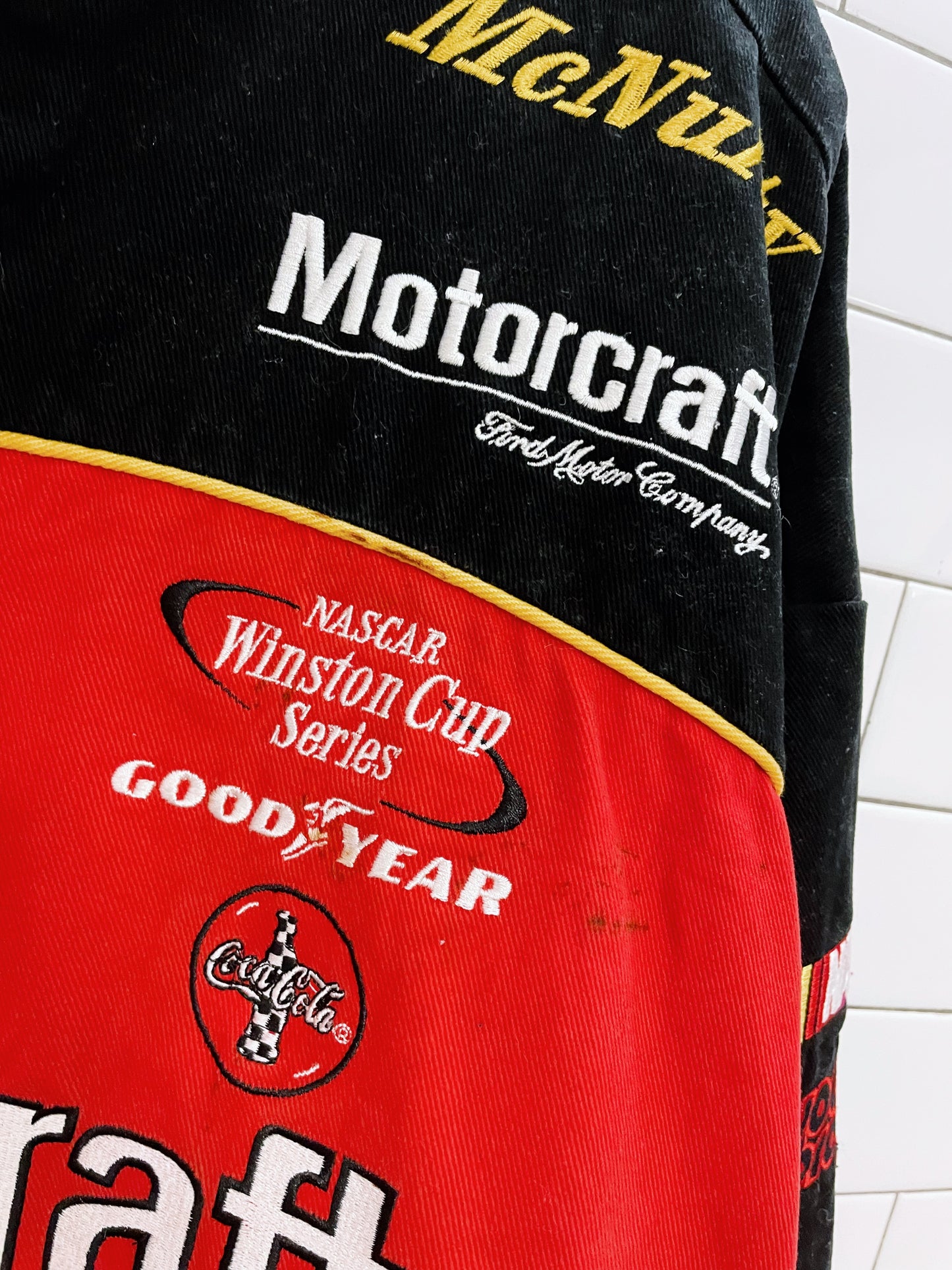 vintage 90s motocraft nascar winston cup jacket