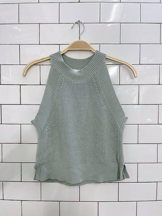 wilfred pale sea knit crevier tank