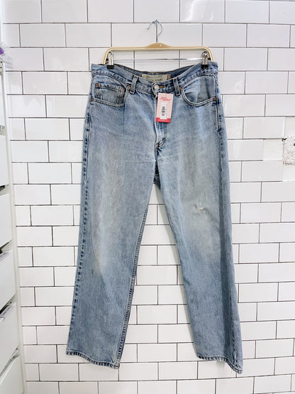 vintage 00s levi's 550 relaxed fit jeans