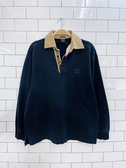 paul & shark long sleeve polo