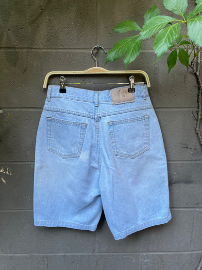 vintage moda int'l long denim shorts