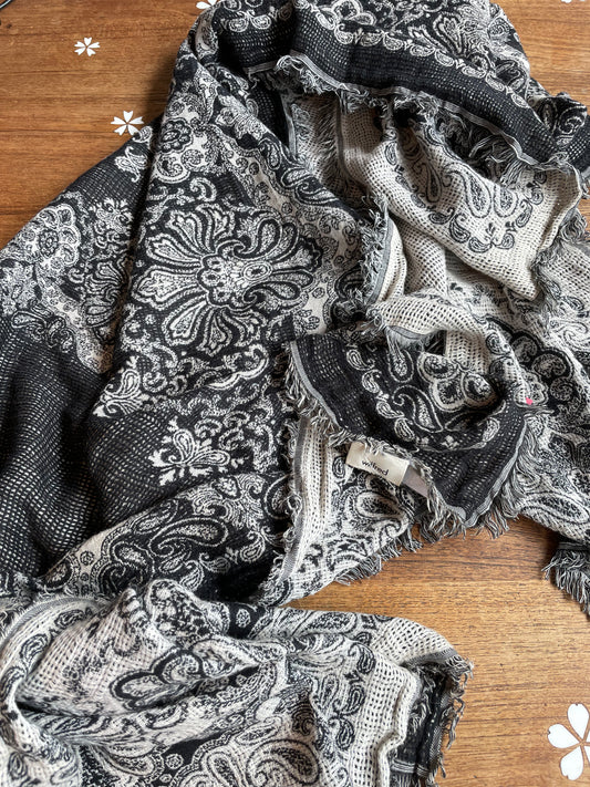 wilfred woven summer scarf