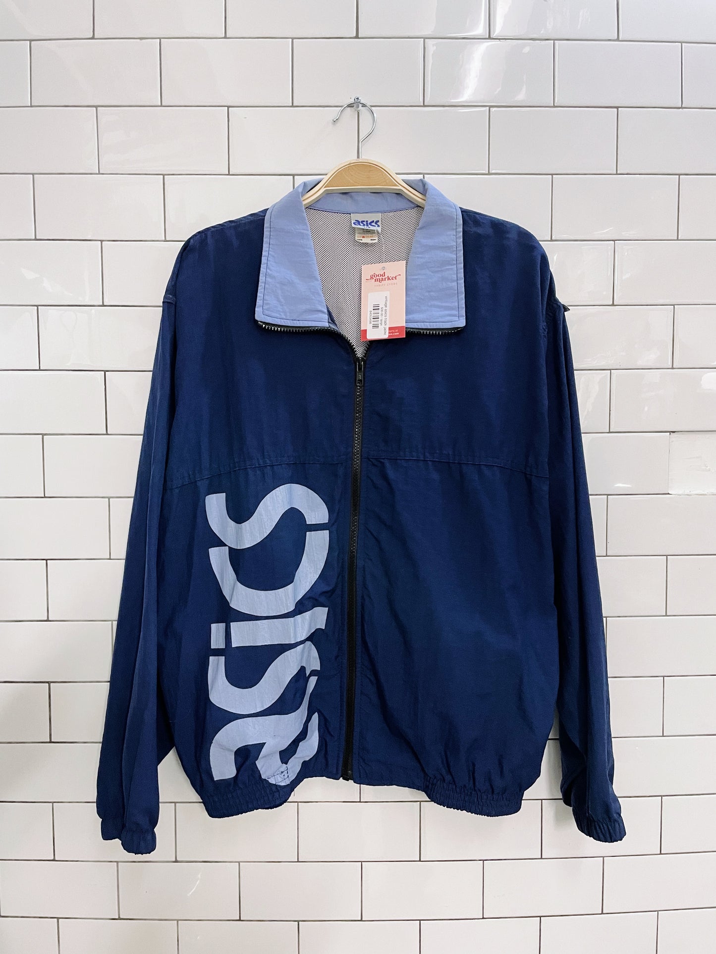 vintage asics track jacket
