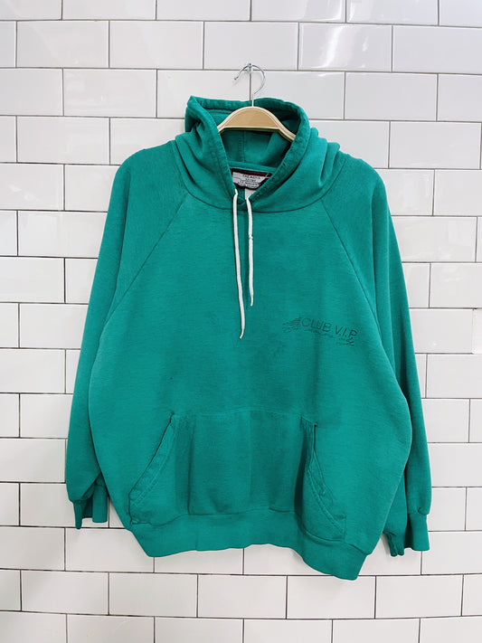 vintage club VIP distressed hoodie