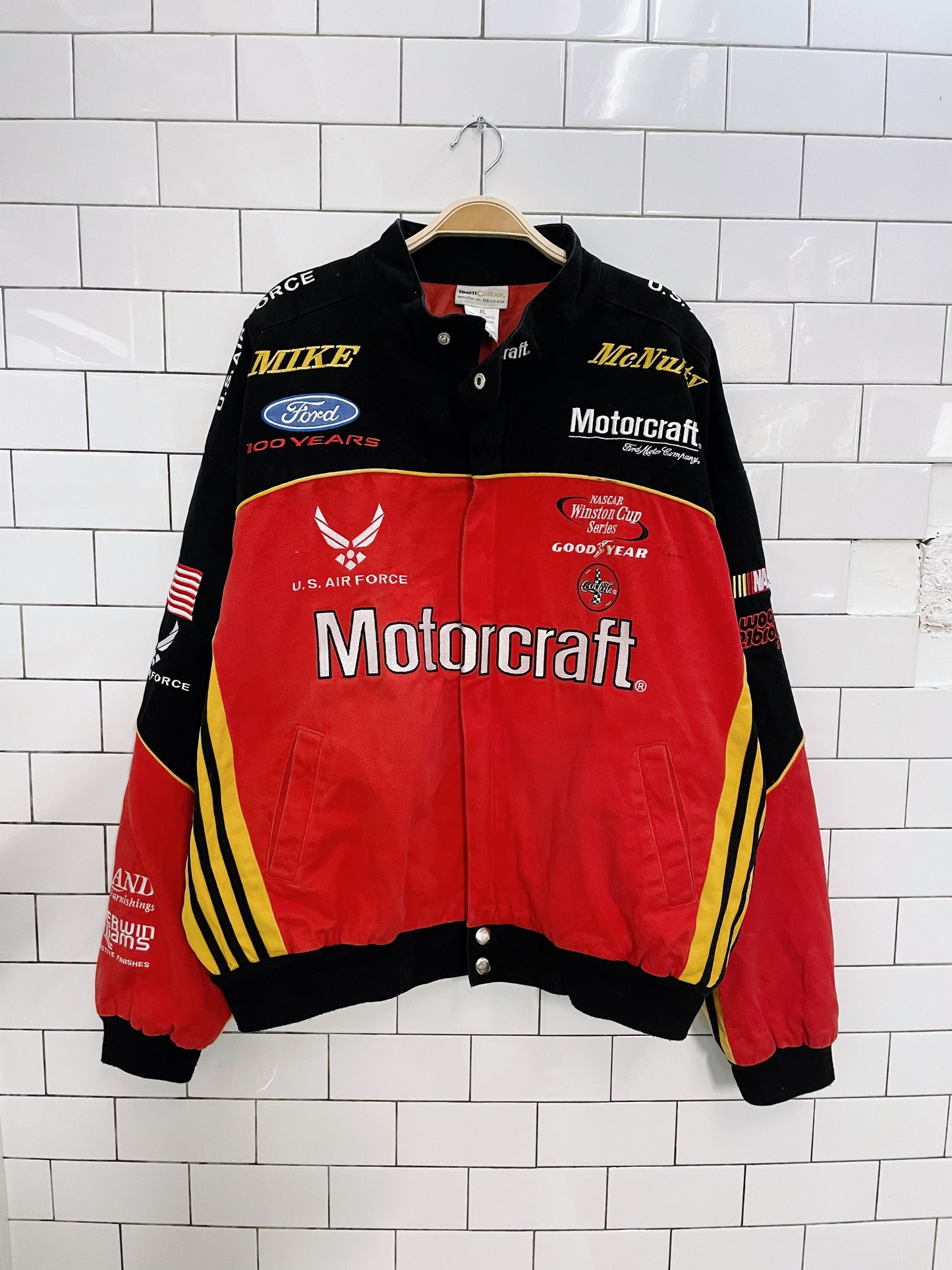 vintage 90s motocraft nascar winston cup jacket