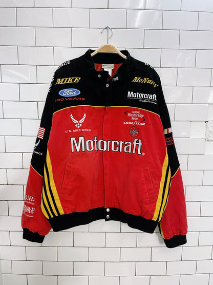 vintage 90s motocraft nascar winston cup jacket