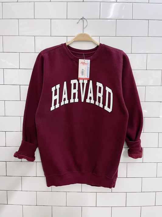 vintage harvard varsity block crew