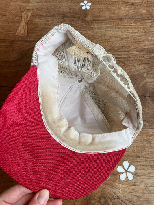 vintage 70s 80s cincinnati reds snapback cap