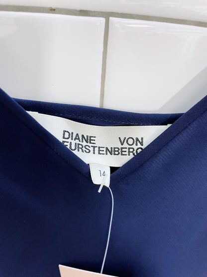 vintage 90s dvf slip dress