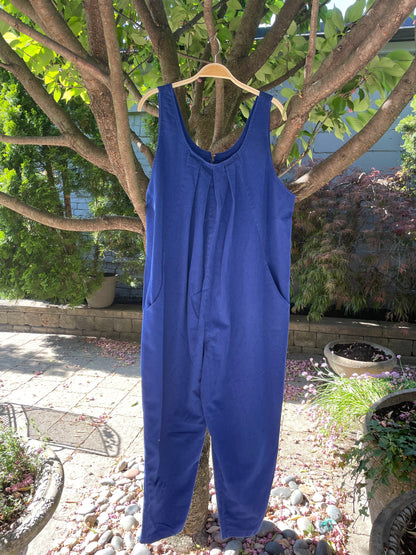 vintage shirley k pleated jumpsuit