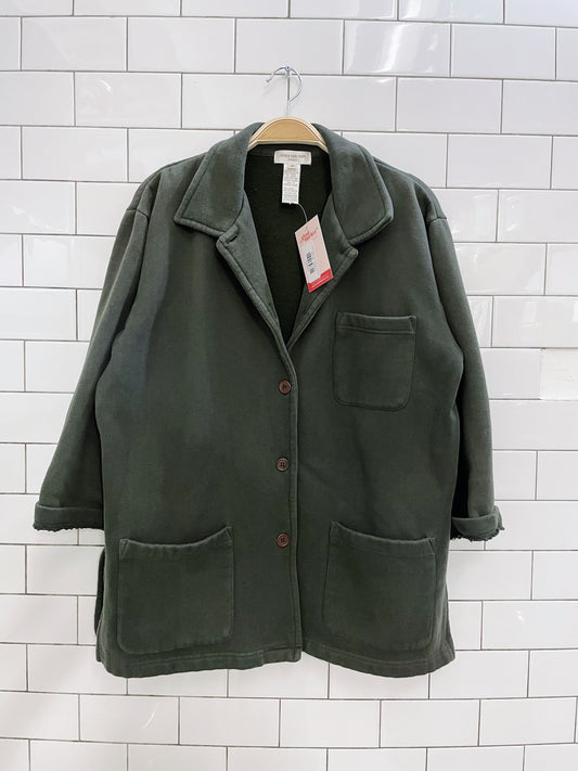 vintage jones new york sweatshirt shirt jacket