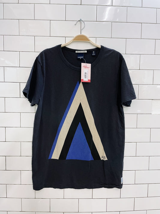 scotch & soda triangle graphic tee