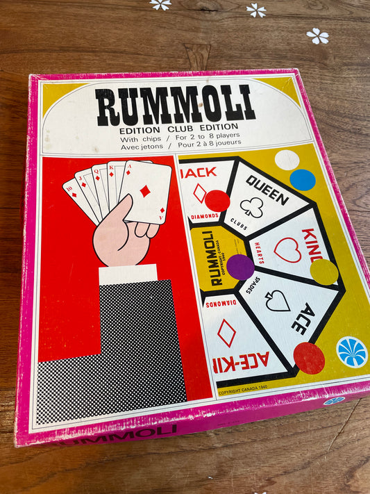 vintage 1940 rummoli club edition game