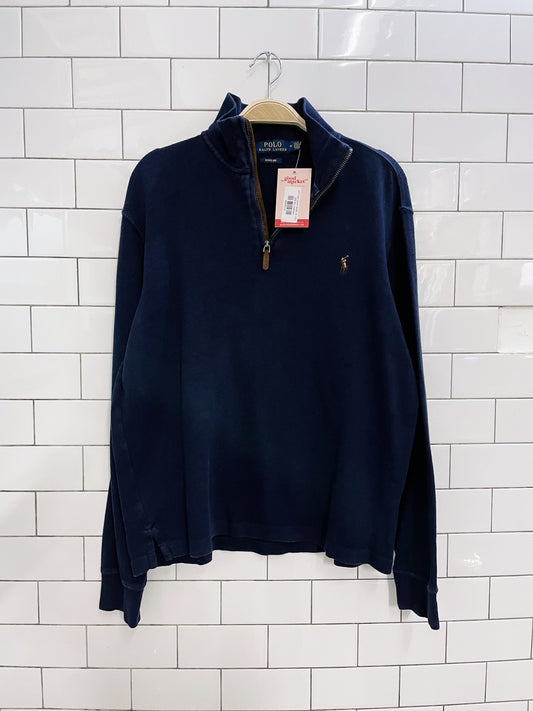 polo ralph lauren estate rib 1/4 zip