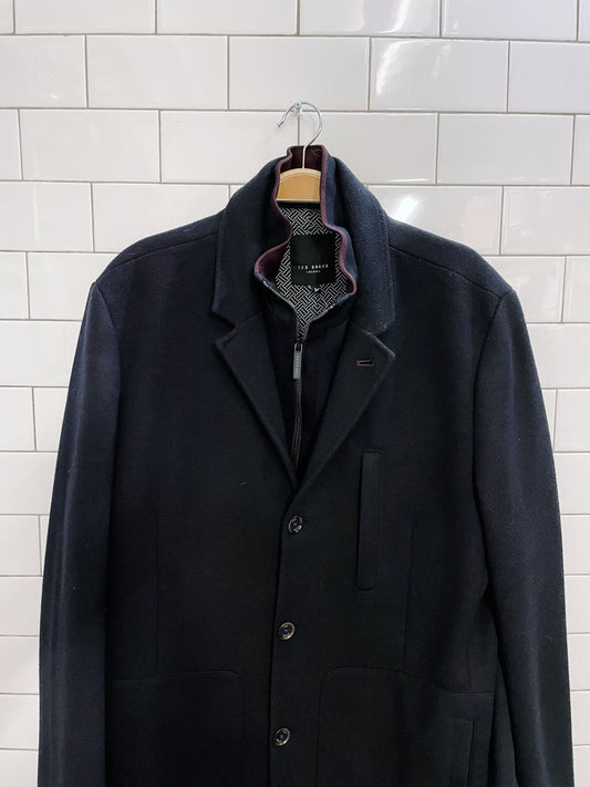 ted baker roy everlast jacket with removable sweater