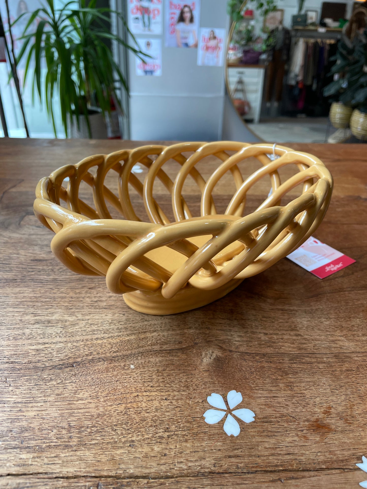 williams sonoma eucalyptus ceramic basket