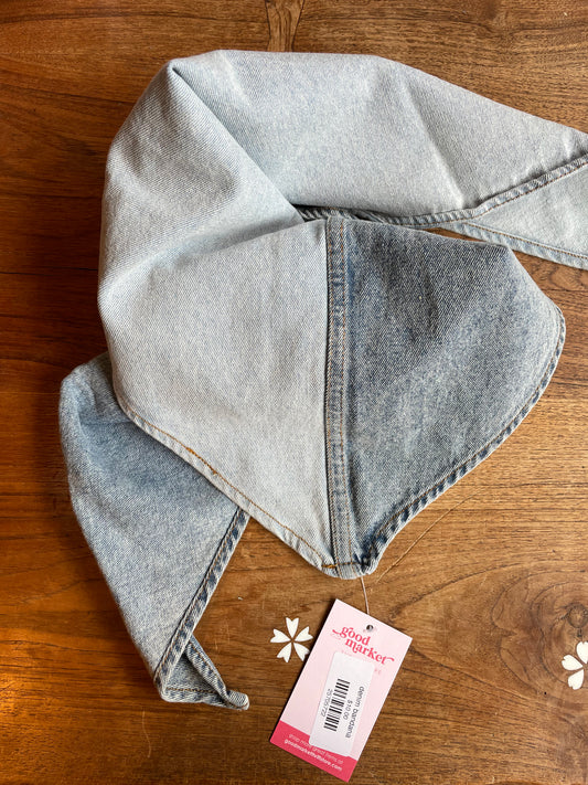 denim bandana