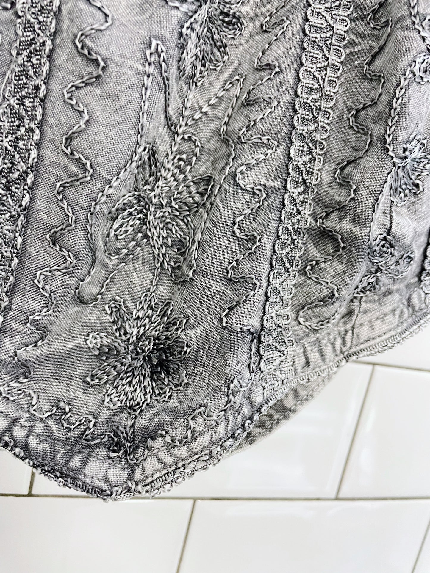 treasures of tibet embroidered bandana halter