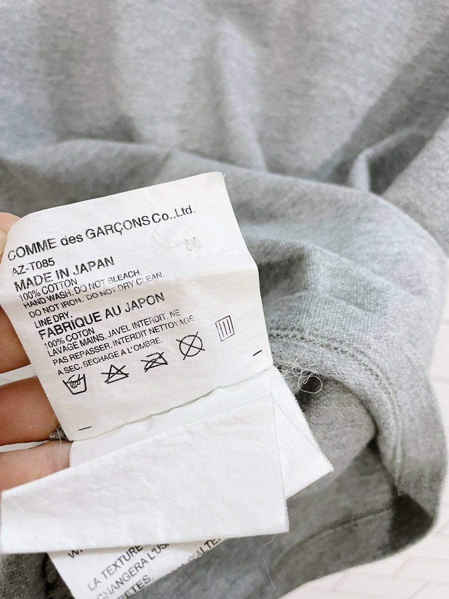 play comme des garcons black heart polo - good market thrift store