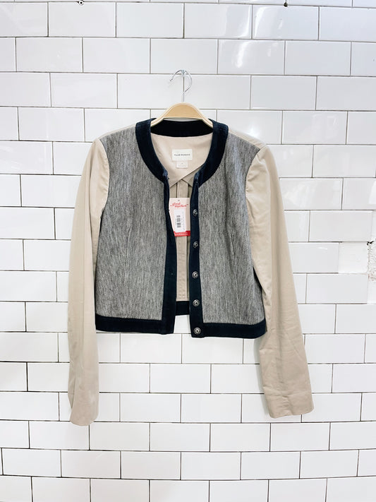 club monaco short tailored jacket