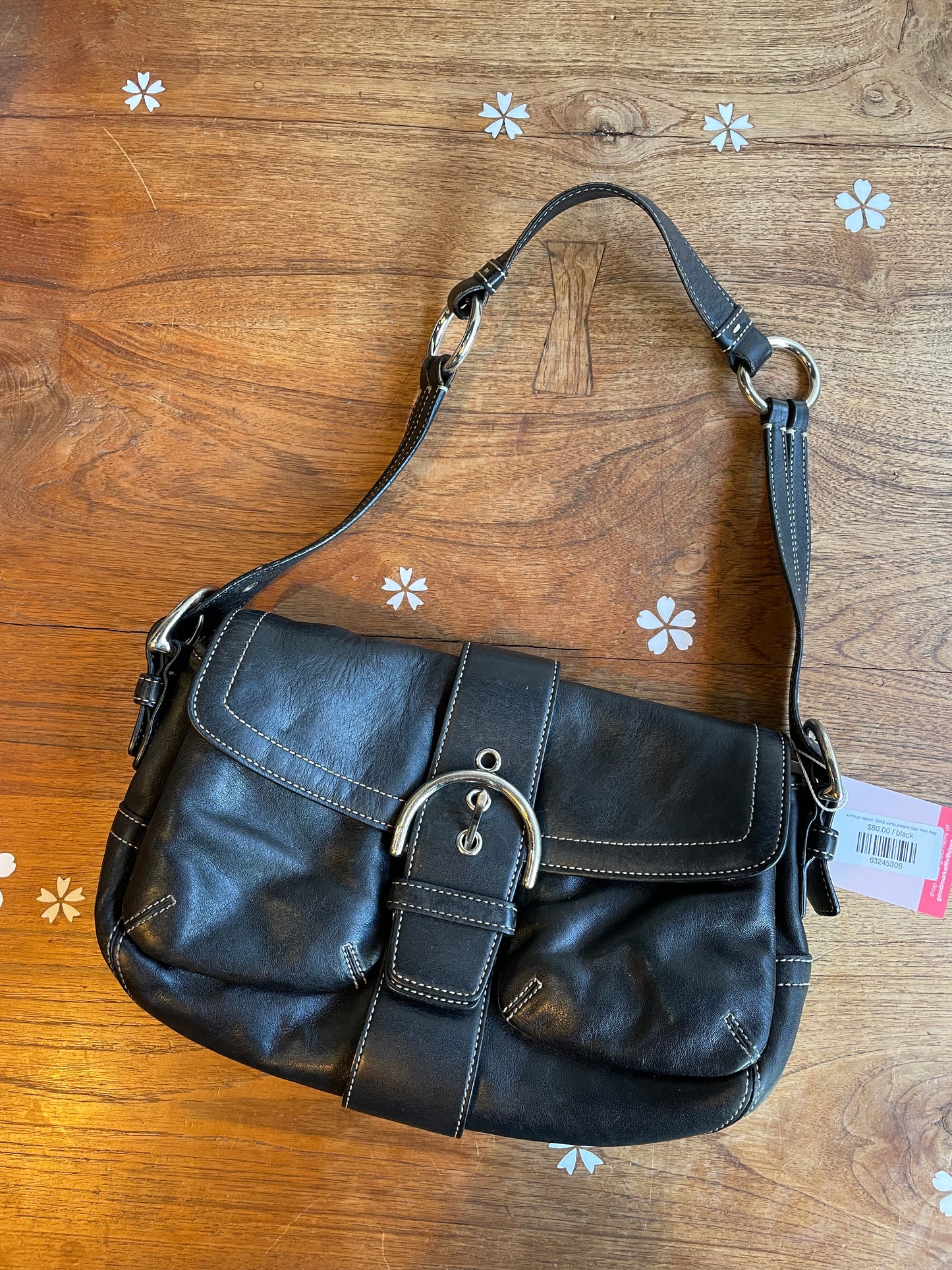 vintage coach 3653 soho pocket flap mini bag