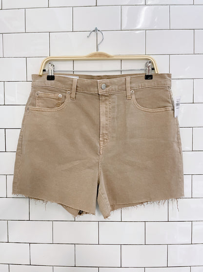 nwt gap 4" short high rise shorts
