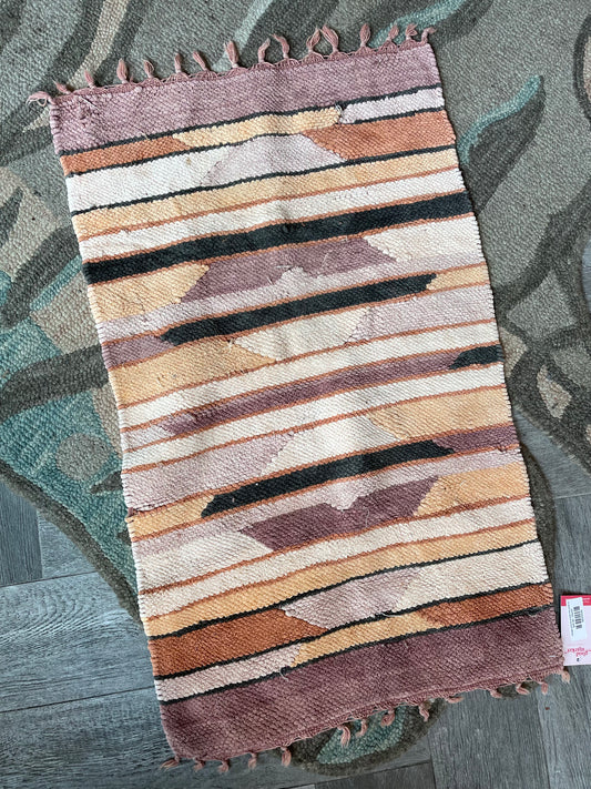 vintage arizona sunset mini area rug