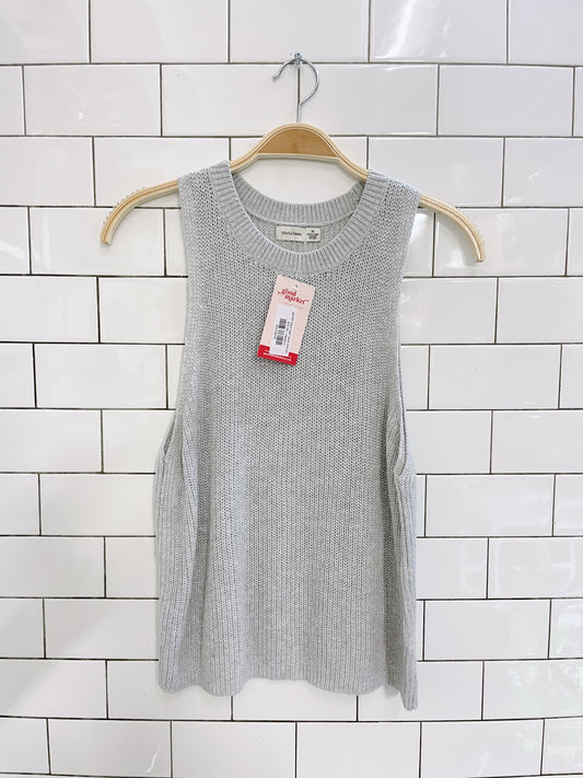 gentle fawn high neck knit tank