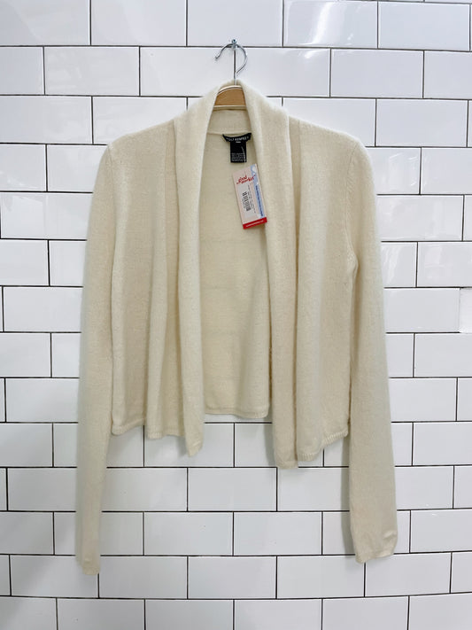 vintage holt renfrew 100% cashmere cardi