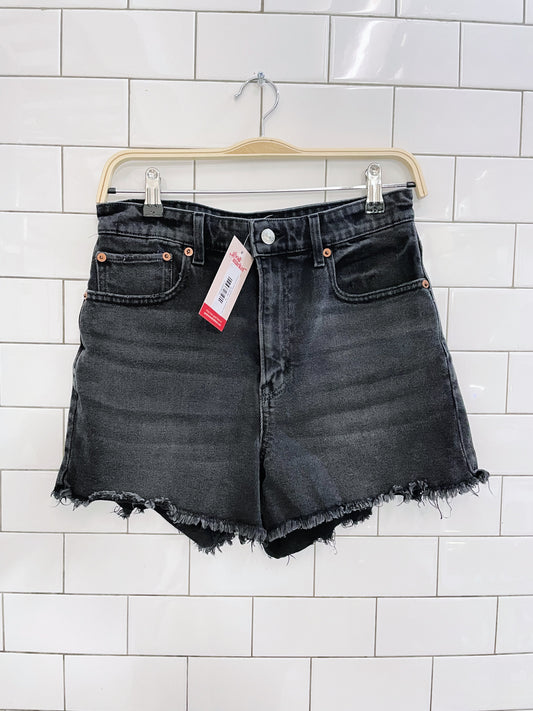 american eagle highest rise boyfriend short