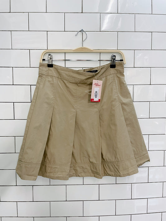 banana republic pleated tennis prep mini skirt