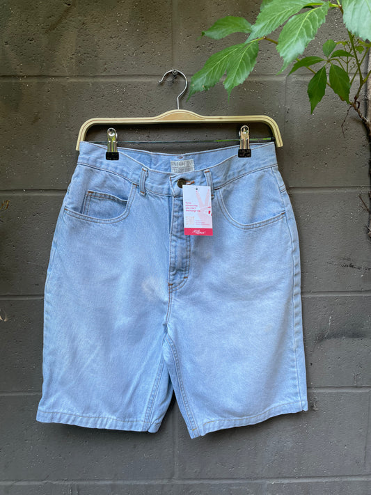 vintage moda int'l long denim shorts