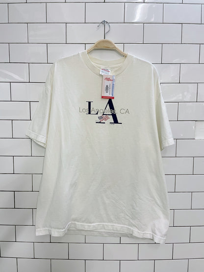 vintage 90s LA cali tee
