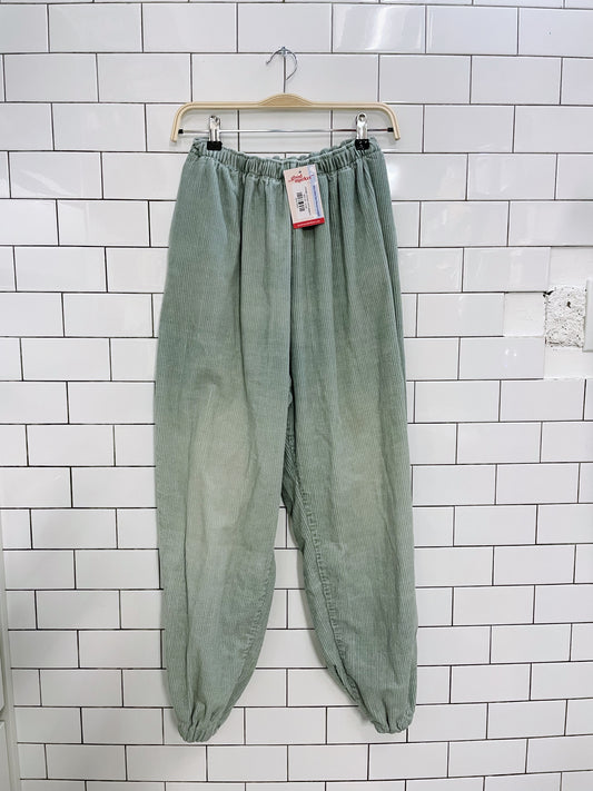 vintage chunky cord joggers