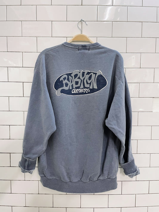vintage 00s babylon outfitters sweatshirt