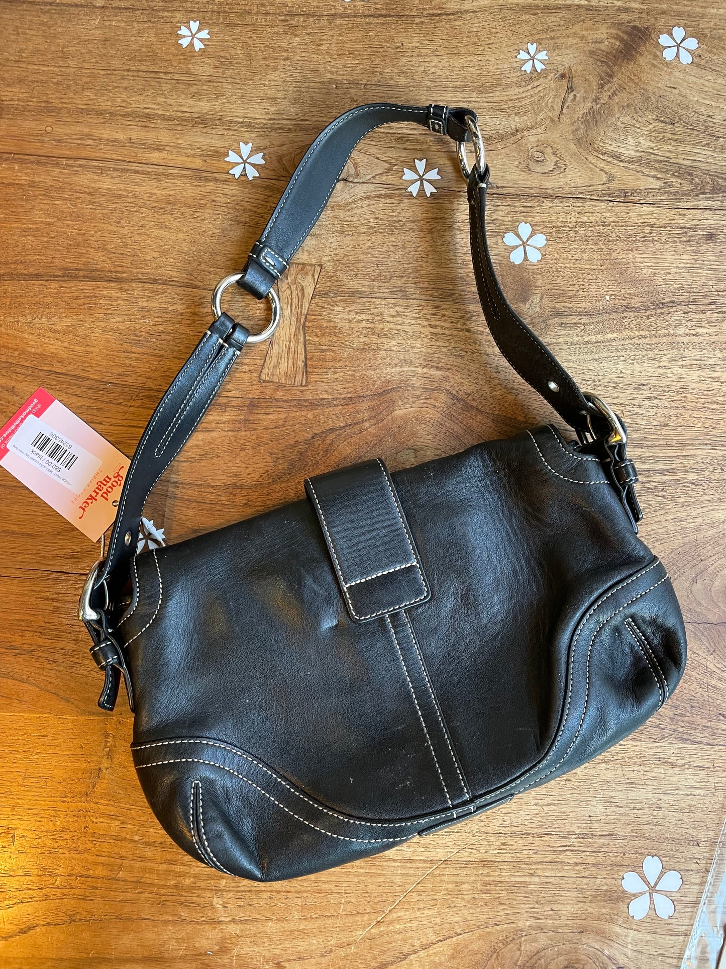 vintage coach 3653 soho pocket flap mini bag