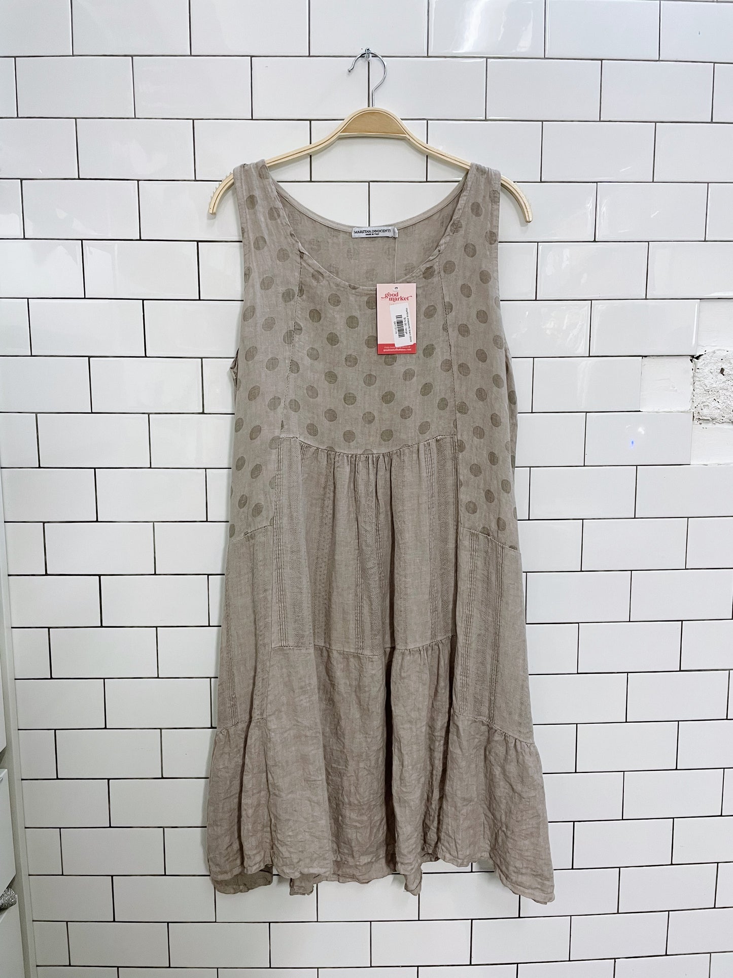 martina innocenti linen dress