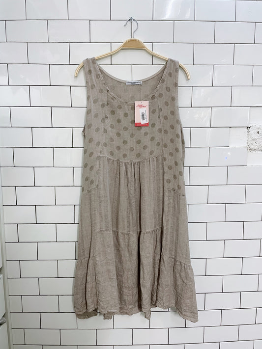 martina innocenti linen dress