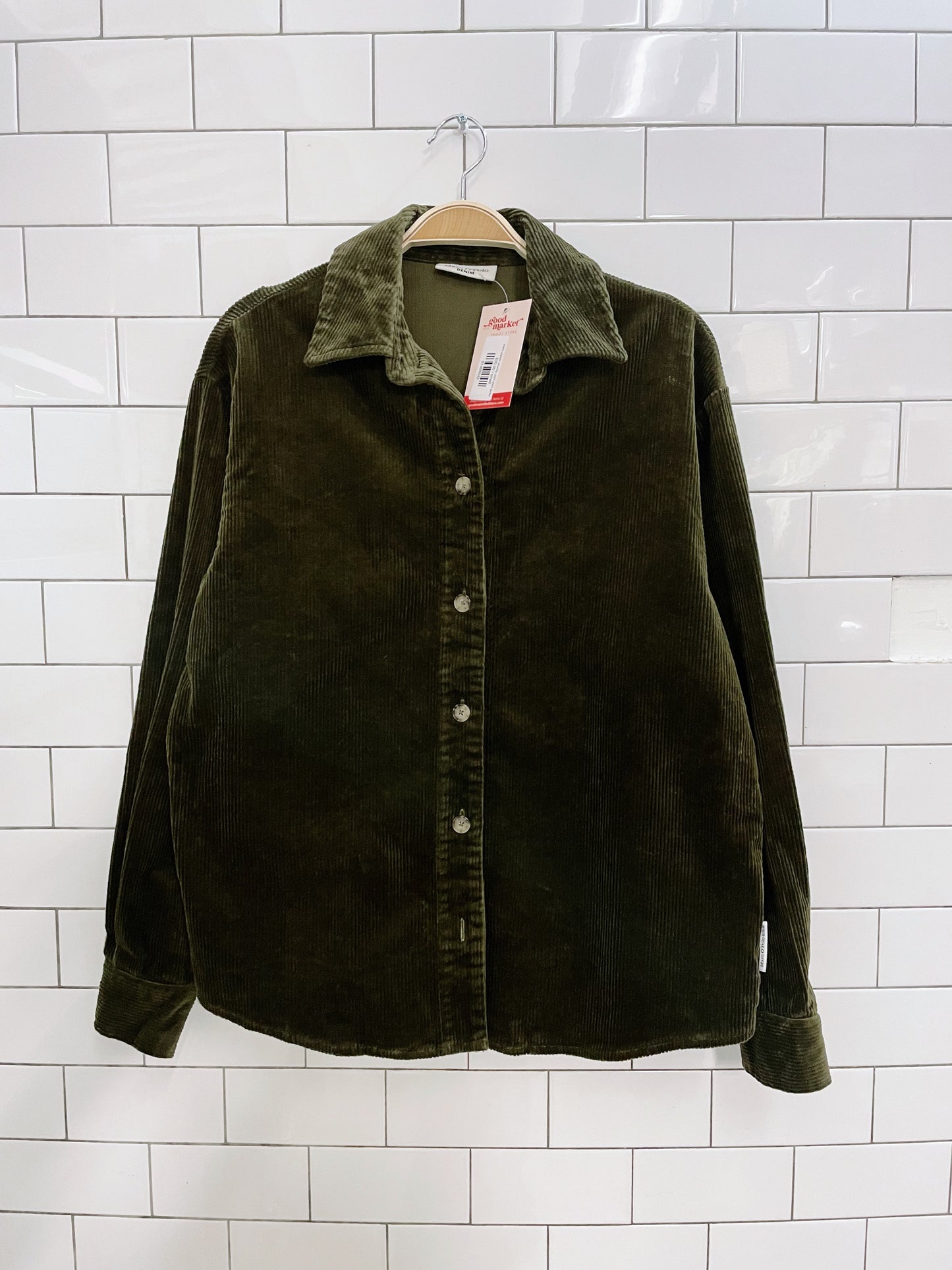 marc o'polo chunky cord shirt jacket