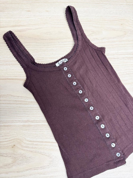 intimately free people 2026 end game pointelle tank - good market thrift store