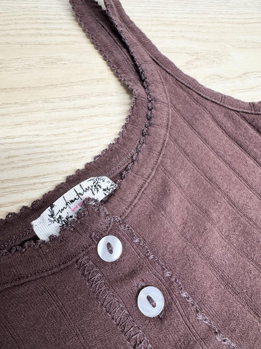 intimately free people 2026 end game pointelle tank - good market thrift store