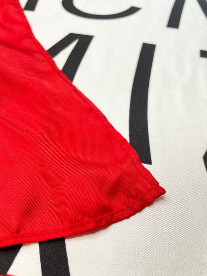 isaac mizrahi x target 100% silk xl square scarf - good market thrift store