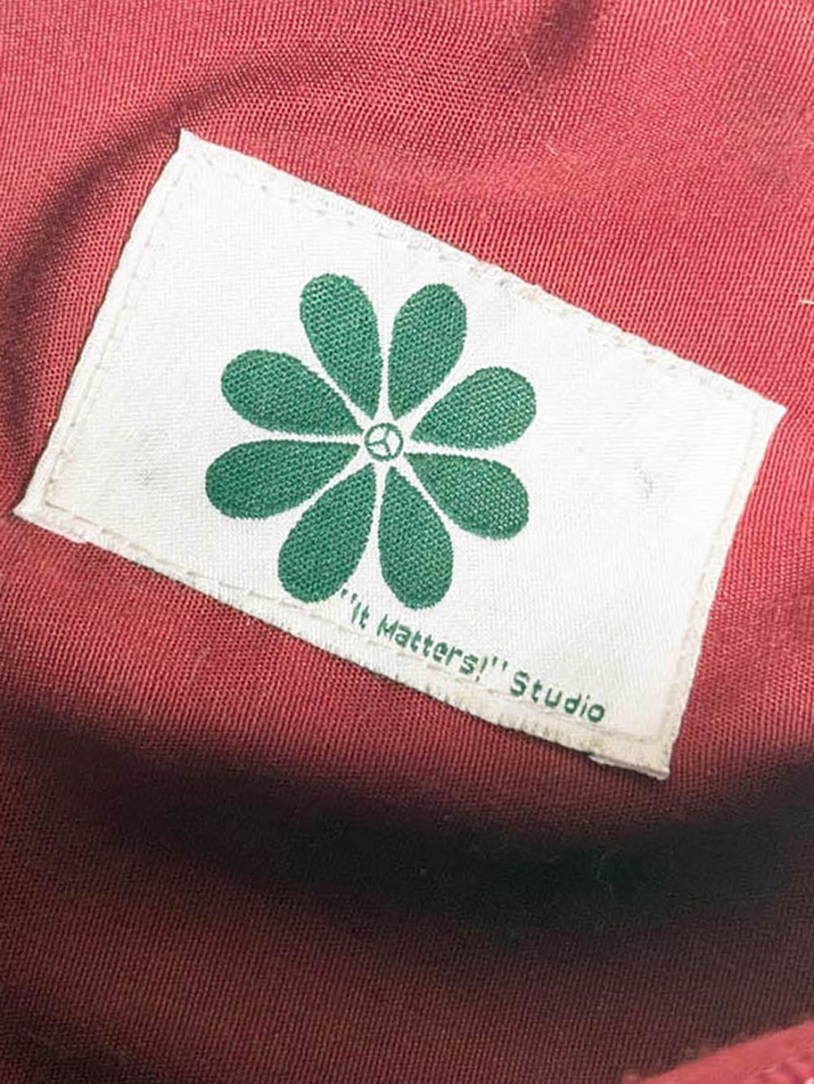 "it matters!" studio aztec woven tassel zip case - good market thrift store