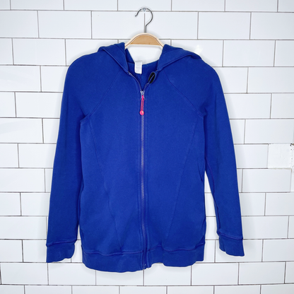 ivivva purple full zip hoodie - size 10