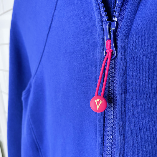 ivivva purple full zip hoodie - size 10